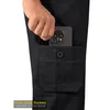 Jet Black Cargo Mens Jogger Pants